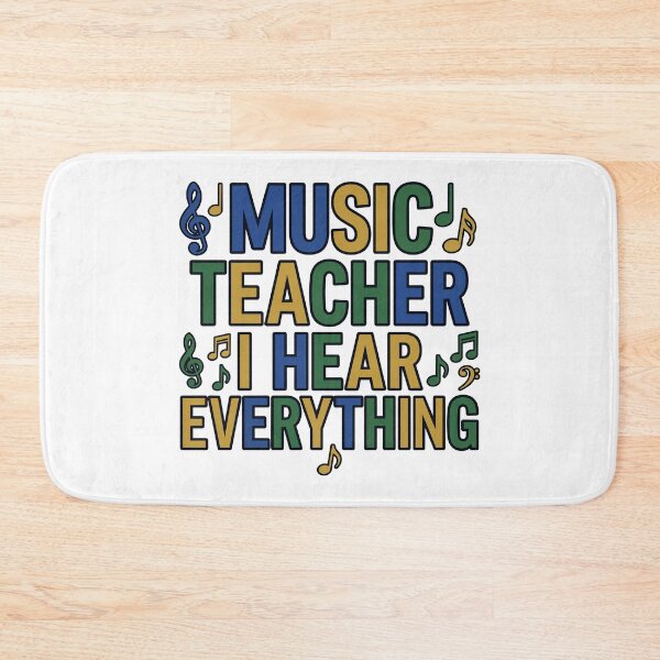 Item preview, Back to school Music Teacher I Hear Everything | Funny Band Choir Teacher designed and sold by Uglyandcute.