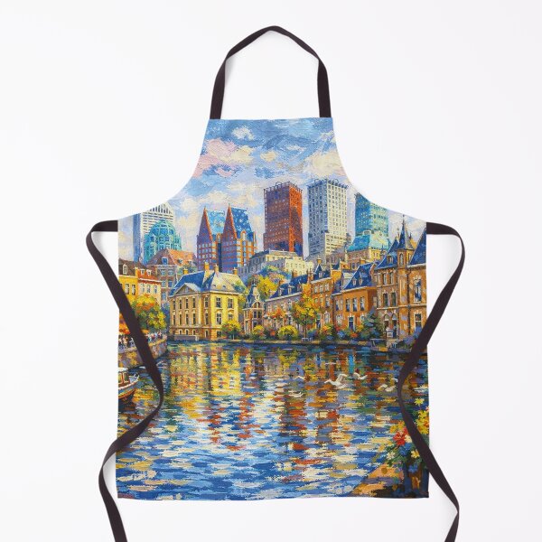 Item preview, A painting of Den Haag, the Netherlands – A Beautiful place in Europe. designed and sold by GalleryKauffeld.