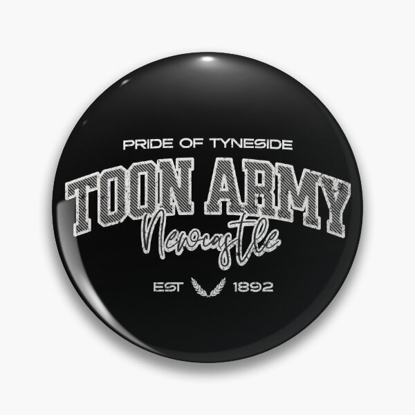 Item preview, Toon Army Newcastle Vintage Retro Soccer Football designed and sold by Red-since-1892.