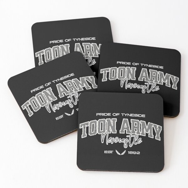 Item preview, Toon Army Newcastle Vintage Retro Soccer Football designed and sold by Red-since-1892.
