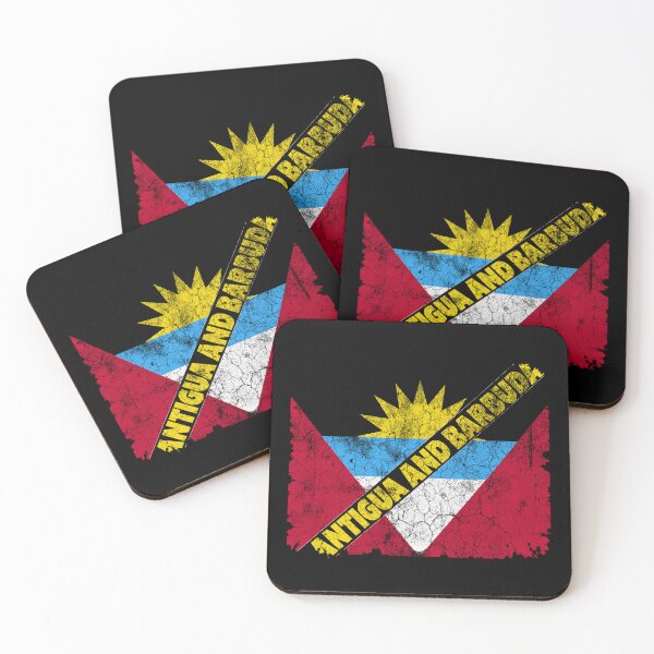 Item preview, Vintage Antigua and Barbuda Flag Caribbean Pride Retro Island Heritage designed and sold by Flag Outfit.
