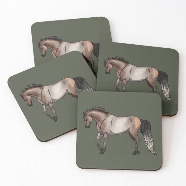 Item preview, Rose Grey Arabian designed and sold by Old Water Cryptid .