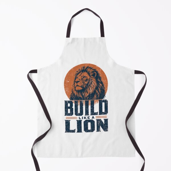 Item preview, Build Like a Lion Vintage Retro Grunge Gym Motivation Graphic designed and sold by Bennie Singh.