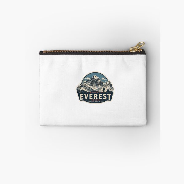 Artikelvorschau, Mount Everest / Nepal Himalayas Mountain Retro Graphic entworfen und verkauft von FanFueledStickers.