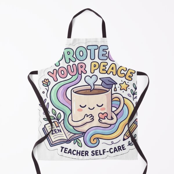 Item preview, Cosmic Zen Teacher Protect Your Peace Magical Books & Lotus Flower designed and sold by Hipa19.