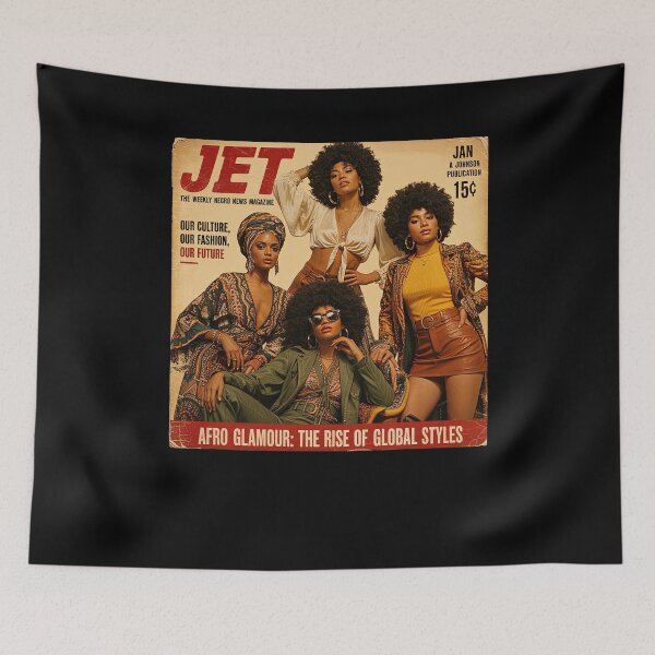 Item preview, Black is Beautiful Afro Glamour Vintage 70s  designed and sold by suhairee-studio.