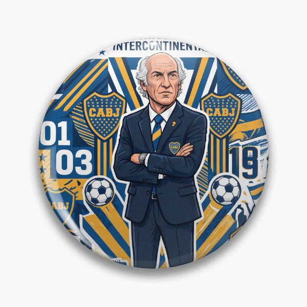 Item preview, Boca Juniors Manager Carlos Bianchi El Virrey 4 designed and sold by ART ATTACK ZONE.