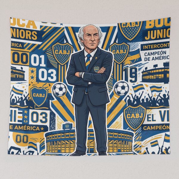 Item preview, Boca Juniors Manager Carlos Bianchi El Virrey 4 designed and sold by ART ATTACK ZONE.