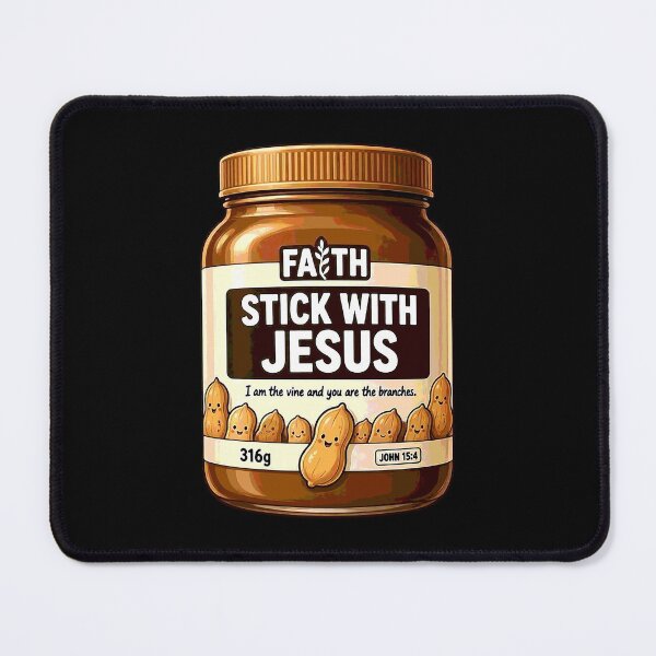 Item preview, John 15:4 Stick With Jesus designed and sold by plushism.