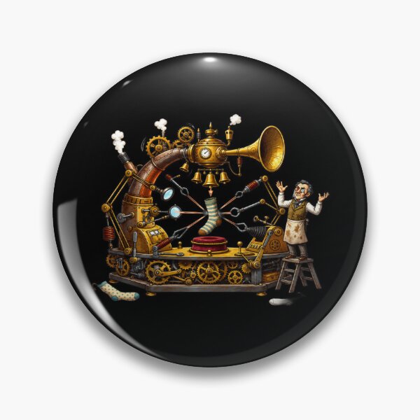 Item preview, Steampunk Sock Factory | Eccentric Inventor Mechanical Sock Machine designed and sold by MrDev.