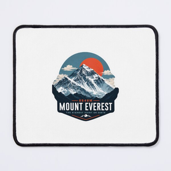 Item preview, Mount Everest / Nepal Himalayas Mountain Retro Graphic designed and sold by FanFueledStickers.