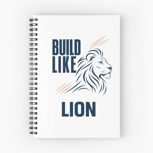 Item preview, Build Like a Lion Minimalist Line-Art Modern Gym Motivation Graphic designed and sold by Bennie Singh.