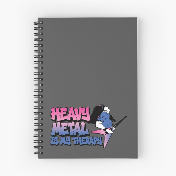 Item preview, Heavy metal is my therapy designed and sold by awesome-loob.