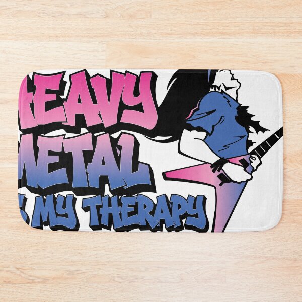 Item preview, Heavy metal is my therapy designed and sold by awesome-loob.
