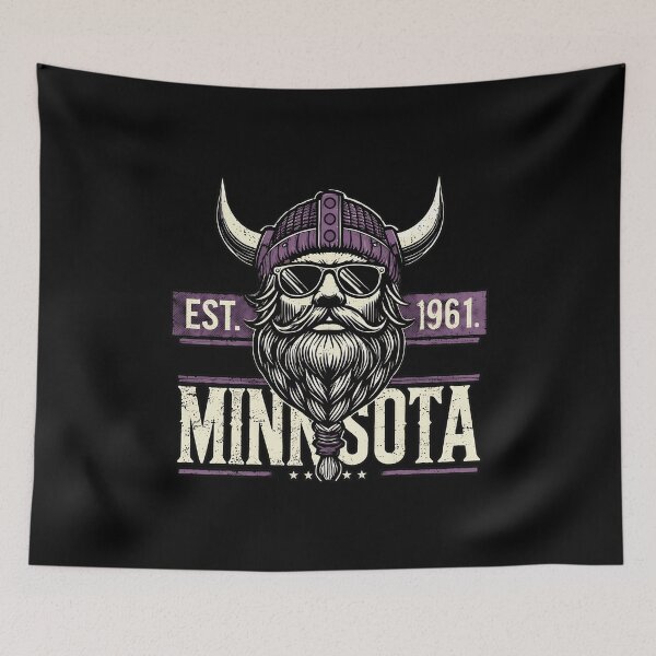 Item preview, Cool Viking Minnesota Retro Graphic designed and sold by TimothyKo46777.
