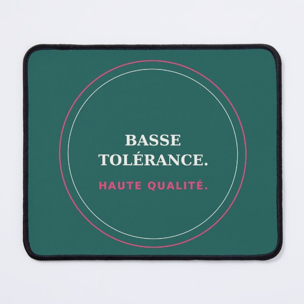 Item preview, Low tolerance, high quality - Trust badge quote designed and sold by VYNCERA.