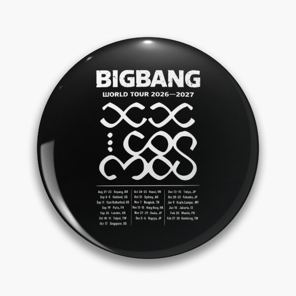 Item preview, BIGBANG XX Cosmos World Tour 20th Anniversary designed and sold by LittleHugHouse.