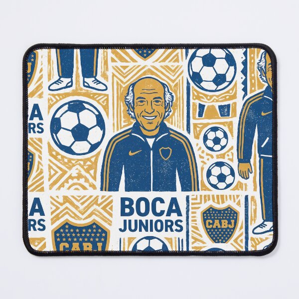 Item preview, Boca Juniors Carlos Bianchi El Virrey Art designed and sold by ART ATTACK ZONE.
