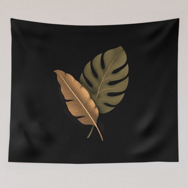 Item preview, Earthy Two Tone Leaves Funny Gifts For Plant Lover designed and sold by EdithPrint.