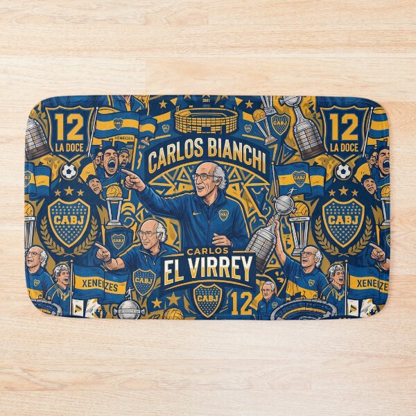 Item preview, Boca Juniors Manager Carlos Bianchi El Virrey Riquelme designed and sold by ART ATTACK ZONE.