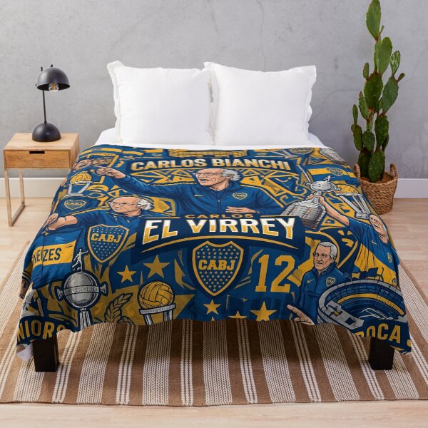 Item preview, Boca Juniors Manager Carlos Bianchi El Virrey Riquelme designed and sold by ART ATTACK ZONE.