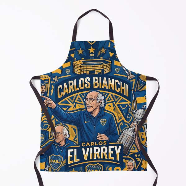 Item preview, Boca Juniors Manager Carlos Bianchi El Virrey Riquelme designed and sold by ART ATTACK ZONE.