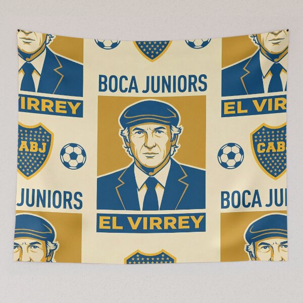 Item preview, Boca Juniors Manager Carlos Bianchi El Virrey Macri designed and sold by ART ATTACK ZONE.