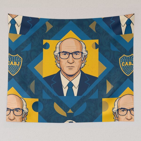 Item preview, Bostero Boca Juniors Manager Carlos Bianchi El Virrey designed and sold by ART ATTACK ZONE.