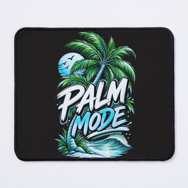 Item preview, Palm Mode Tropical Beach Palm Tree Sunset Design designed and sold by AdicretorDesign.