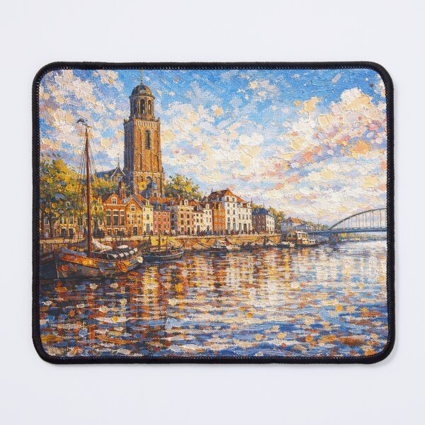 Item preview, A painting of Deventer, the Netherlands – A Beautiful place in Europe. designed and sold by GalleryKauffeld.