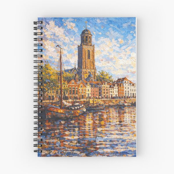 Item preview, A painting of Deventer, the Netherlands – A Beautiful place in Europe. designed and sold by GalleryKauffeld.