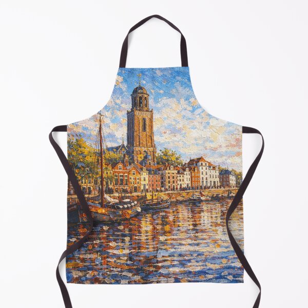 Item preview, A painting of Deventer, the Netherlands – A Beautiful place in Europe. designed and sold by GalleryKauffeld.