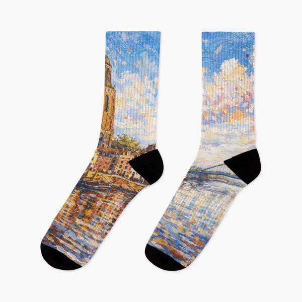 Item preview, A painting of Deventer, the Netherlands – A Beautiful place in Europe. designed and sold by GalleryKauffeld.