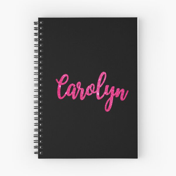 Item preview, Carolyn Hot Pink Sparkly Personalised Name Design designed and sold by CamilasPrints.
