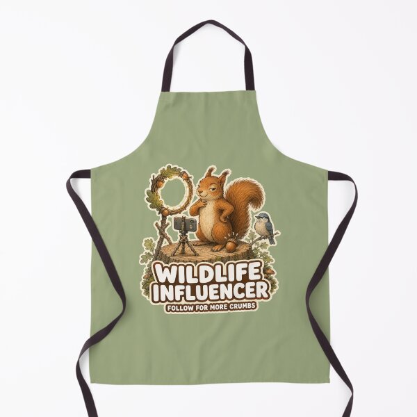 Item preview, Wildlife Influencer Follow for More Crumbs designed and sold by ChirpInc.