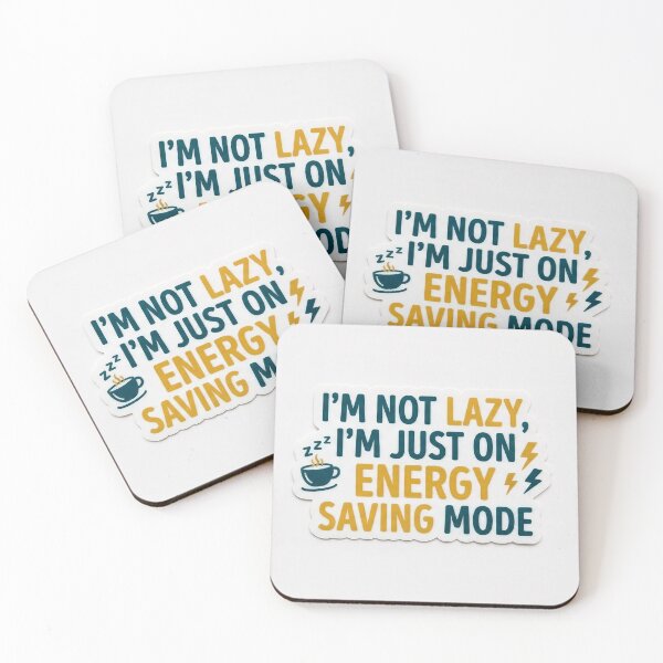Item preview, Funny Coffee Quote Energy Saving Mode Sarcastic designed and sold by Rande-sicilia.