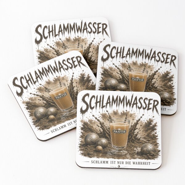 Item preview, Schlammwasser (light) T-shirt design designed and sold by BouleDogs.