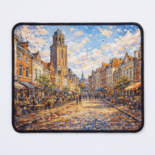 Item preview, Deventer painting, the Netherlands – A Beautiful place in Europe. designed and sold by GalleryKauffeld.