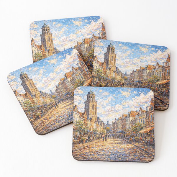 Item preview, Deventer painting, the Netherlands – A Beautiful place in Europe. designed and sold by GalleryKauffeld.