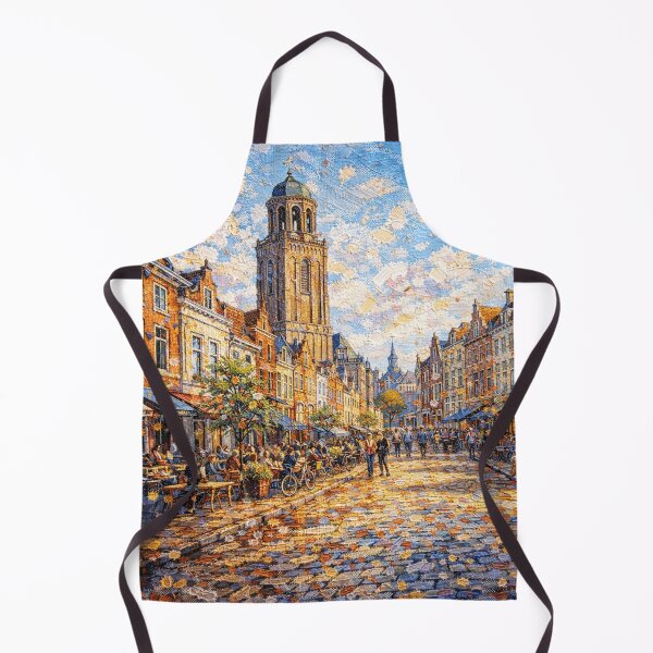Item preview, Deventer painting, the Netherlands – A Beautiful place in Europe. designed and sold by GalleryKauffeld.