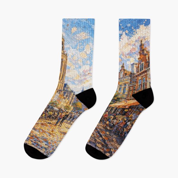 Item preview, Deventer painting, the Netherlands – A Beautiful place in Europe. designed and sold by GalleryKauffeld.