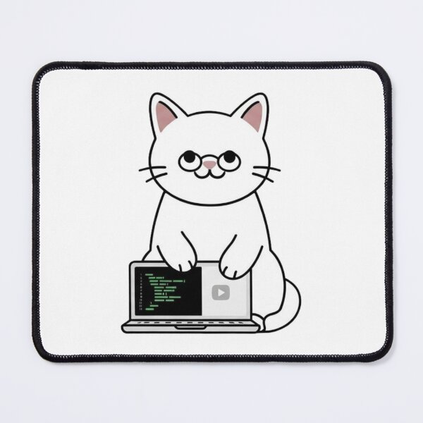Item preview, Software Engineer Cat – Funny Coding Gift designed and sold by PrintforDesign.