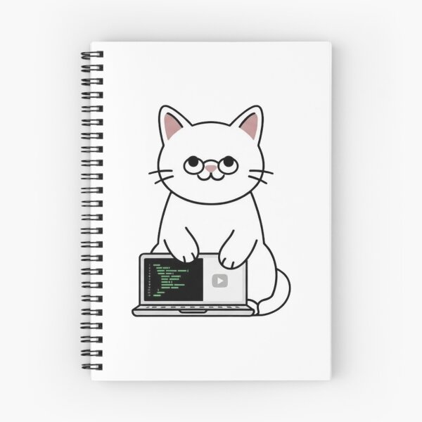 Item preview, Software Engineer Cat – Funny Coding Gift designed and sold by PrintforDesign.