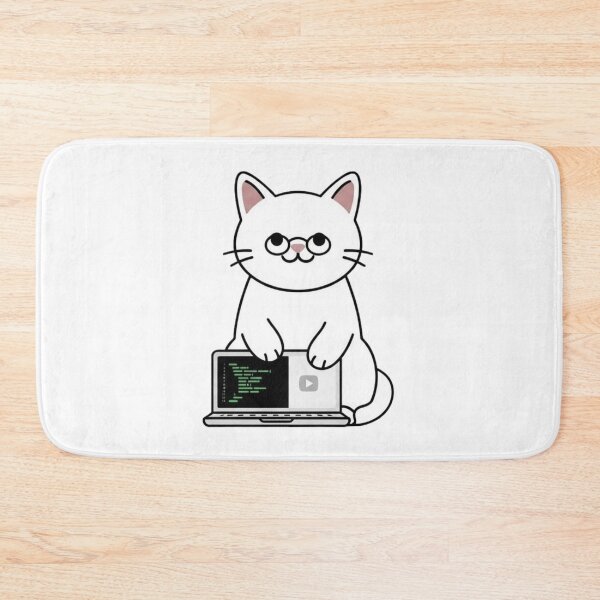 Item preview, Software Engineer Cat – Funny Coding Gift designed and sold by PrintforDesign.