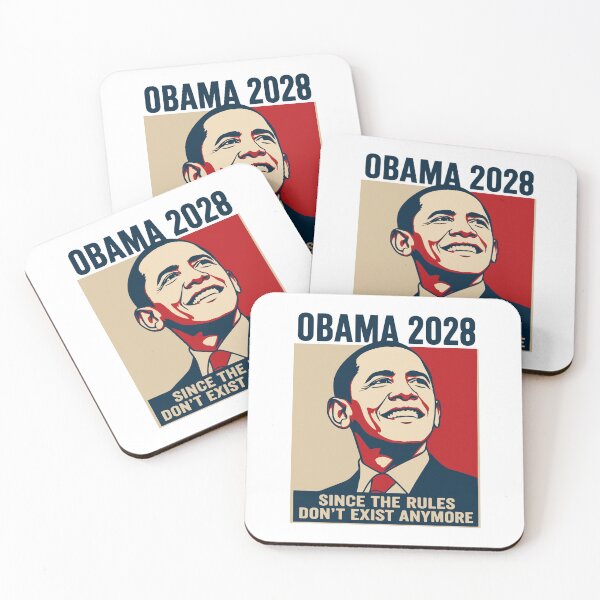 Item preview, Obama 2028 Political Poster Design designed and sold by StormbornAther.