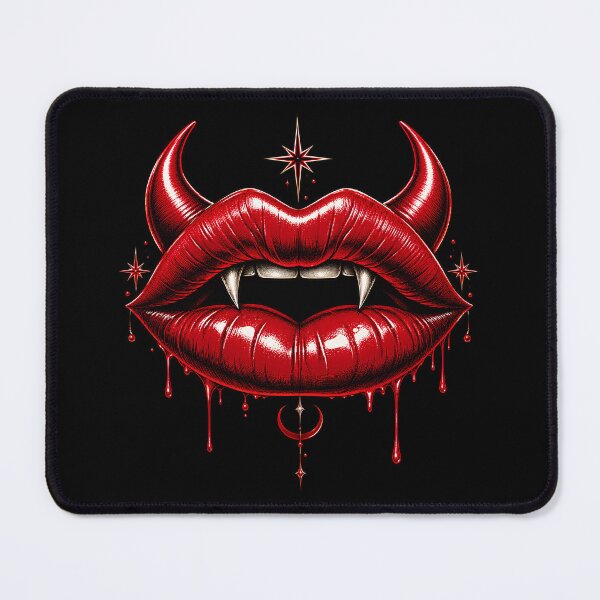 Item preview, Crimson Temptation Gothic Vampire Lips designed and sold by Imagine Isso.