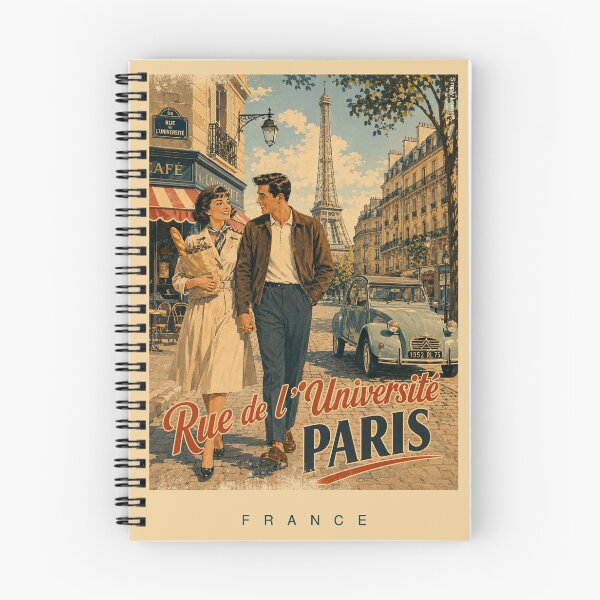 Item preview, Vintage Poster - Paris Rue de l'Université designed and sold by SimplyLookers.