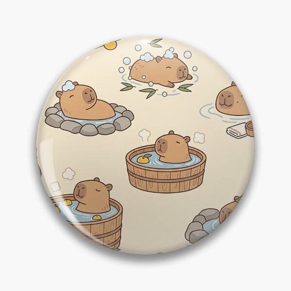 Artikelvorschau, Chill Capybara-Muster von Why entworfen und verkauft von polizeman.