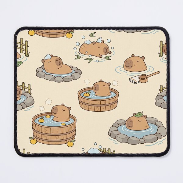 Item preview, Chill capybara pattern by Why designed and sold by polizeman.
