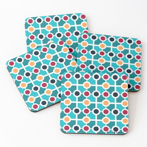 Item preview, Geometric Retro Grid Pattern Origins designed and sold by ORIGINS LINES.